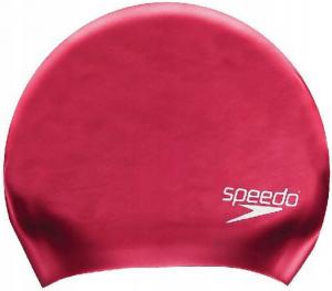 Speedo Czepek Long Hair Cap czerwony 1