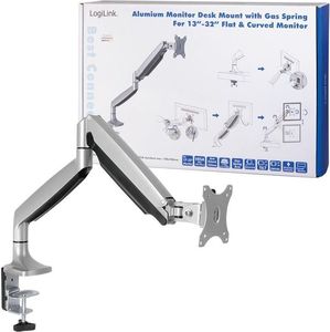 LogiLink Uchwyt biurkowy na monitor 13" - 32" (BP0042) 2