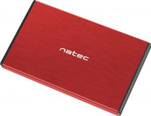 Kieszeń Natec 2.5" SATA - USB 3.0 Rhino Go Czerwona (NKZ-1279) 2