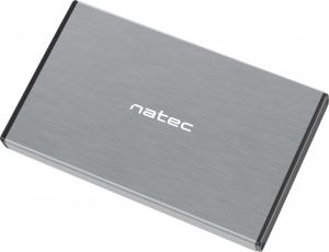 Kieszeń Natec 2.5" SATA - USB 3.0 Rhino Go Szara (NKZ-1281) 2