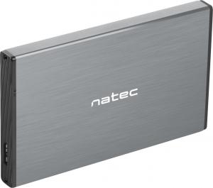 Kieszeń Natec 2.5" SATA - USB 3.0 Rhino Go Szara (NKZ-1281) 3