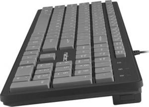Klawiatura Natec Discus Przewodowa Czarno-szara US (NKL-1182) 2