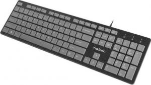 Klawiatura Natec Discus Przewodowa Czarno-szara US (NKL-1182) 4