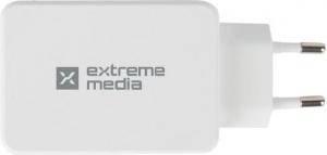 Ładowarka Natec sieciowa Extreme Media NUC-1177 240V 2x USB 5V/3A PD + Quick Charge 3.0 7