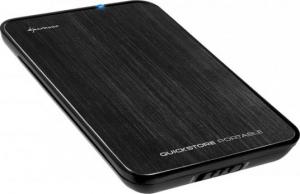 Dysk zewnętrzny HDD Sharkoon HDD QuickStore 1 TB Czarny 1