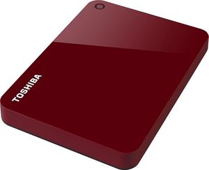 Dysk zewnętrzny HDD Toshiba HDD Canvio Advance 1 TB Czerwony (HDTC910ER3AA) 1