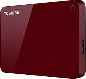 Dysk zewnętrzny HDD Toshiba HDD Canvio Advance 1 TB Czerwony (HDTC910ER3AA) 3