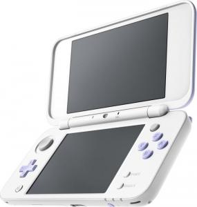 Nintendo New 2DS XL + Tomodachi Life biało-fioletowe 1