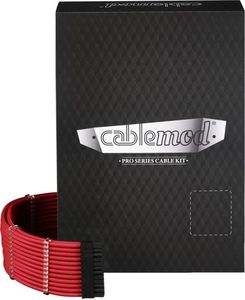 CableMod Zestaw kabli, Czerwony (CM-PCSR-FKIT-NKR-R) 3
