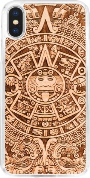 SmartWoods Case Etui Drewniane Aztec Calendar Clear Iphone X 1