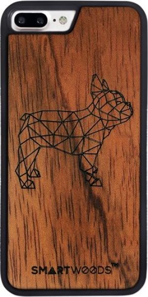 SmartWoods Case Etui Drewniane Frenchie Active Iphone 7 8 Plus 1