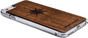 SmartWoods Wood Case Etui Drewniane Róża Clear Iphone 6 6S 3