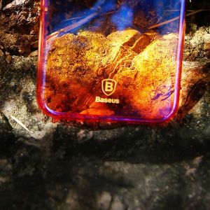 Baseus BASEUS GLAZE CASE ETUI IPHONE X NIEBIESKI 10