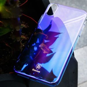 Baseus BASEUS GLAZE CASE ETUI IPHONE X NIEBIESKI 9