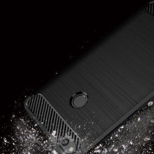 GSM City CASE ETUI CARBON LUX NIEBIESKI LG K10 2017 8