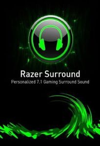 Program Razer Razer Surround Personalized Pro 7.1 Gaming Audio Software GLOBAL Key 1