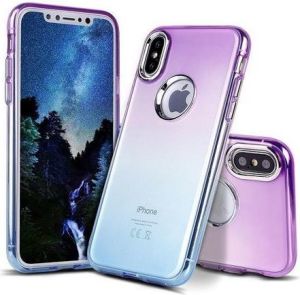 GSM City Nakładka do Samsung Galaxy A5 2018 fioletowo-niebieska 1