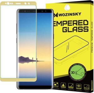 GSM City SZKŁO HARTOWANE 3D CAŁY EKRAN SAMSUNG NOTE 8 ZŁOTY 2