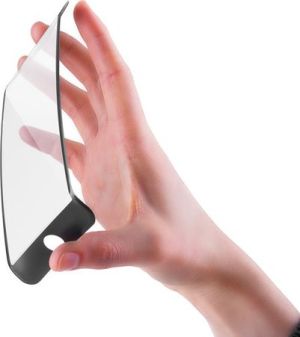 GSM City SZKŁO HARTOWANE 3D CAŁY EKRAN XIAOMI MI A1 CZARNE ŻELOWA RAMKA 2