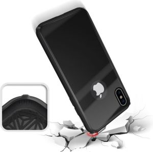GSM City TEMPERED GLASS CASE IPHONE X CZARNY 6