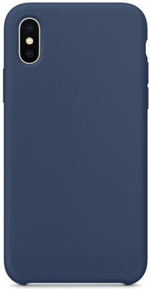 GSM City Nakładka silikonowa do Apple iPhone X granatowa 2