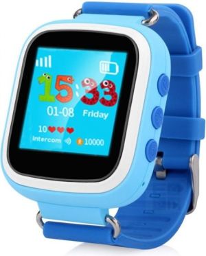 Smartwatch GSM City SMART WATCH DLA DZIECKA GPS LOKALIZATOR Q06 BLUE 1