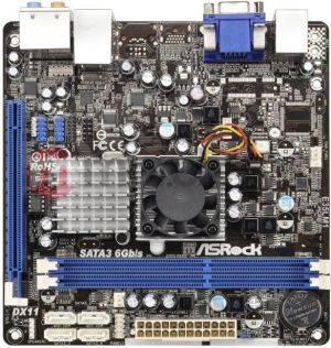 Płyta główna ASRock E35LM1 AMD A50M (PCX/VGA/DZW/GLAN/SATA3/DDR3) Mini-ITX (E35LM1) 1