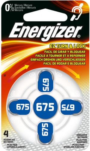 Energizer Bateria do aparatów słuchowych PR44 4 szt. 1