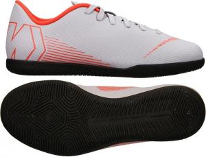 Nike Buty piłkarskie Mercurial JR Vapor 12 Club GS IC szare r. 36 1/2 (AH7354 060) 1