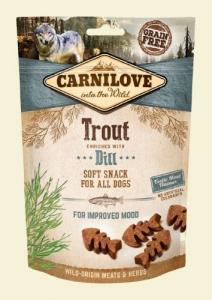 Carnilove Przysmak Dog Snack Fresh Soft Trout+Dill 200g 1