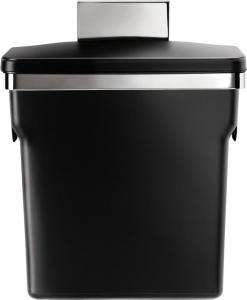 Kosz na śmieci Simplehuman szafkowy 10L czarny (CW1643) 2