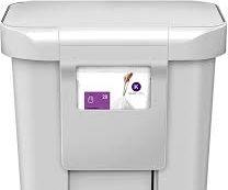 Kosz na śmieci Simplehuman Liner Pocket na pedał 45L czarny (CW1385) 3