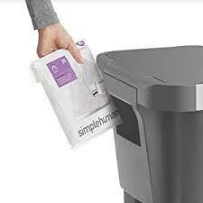 Kosz na śmieci Simplehuman Liner Pocket na pedał 45L czarny (CW1385) 5