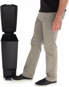 Kosz na śmieci Simplehuman Slim na pedał 40L czarny (CW1361) 2