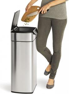 Kosz na śmieci Simplehuman Touch-Bar na przycisk 30L stal nierdzewna (CW2015) 3