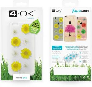 4OK Flower Etui dla iPhone 6/6S 2