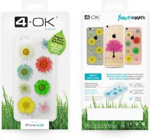 4OK Flower Etui dla iPhone 6/6S 2