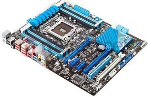 Płyta główna Asus P9X79 LE/C/SI Intel X79 LGA 2011 (3xPCX/DZW/GLAN/SATA3/USB3/RAID/DDR3/SLI/CROSSFIRE) (P9X79 LE/C/SI) 2