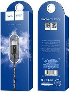 Kabel USB Foxconn USB-A - USB-C 1 m Czarny (17470-uniw) 2