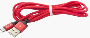 Kabel USB Foxconn USB-A - microUSB 2 m Czerwony Czarny (17467-uniw) 4