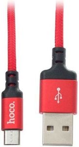 Kabel USB Foxconn USB-A - microUSB 2 m Czerwony Czarny (17467-uniw) 5
