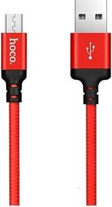 Kabel USB Foxconn USB-A - 1 m Czerwony Czarny (17465-uniw) 2