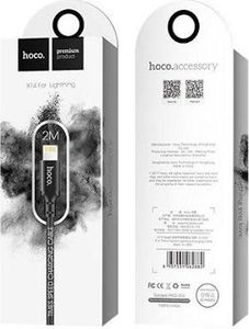 Kabel USB Foxconn USB-A - Lightning 2 m Czarny (17464-uniw) 2