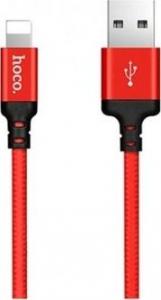 Kabel USB Foxconn USB-A - USB-C 1 m Czerwony Czarny (17461-uniw) 2