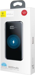 Powerbank Baseus Bracket Wireless Charger 8000 mAh Czarny 13