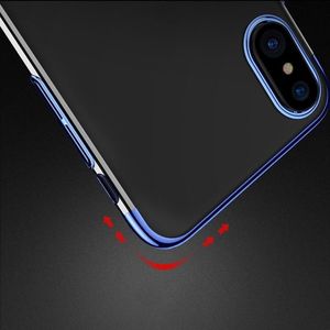 Baseus BASEUS GLITTER CASE IPHONE X CZERWONY 11