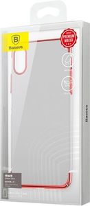 Baseus BASEUS GLITTER CASE IPHONE X CZERWONY 14