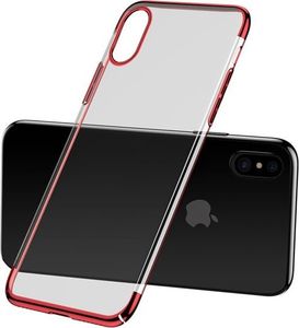 Baseus BASEUS GLITTER CASE IPHONE X CZERWONY 3