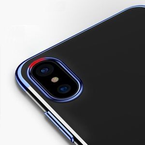 Baseus BASEUS GLITTER CASE IPHONE X CZERWONY 7