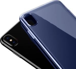 Baseus BASEUS SIMPLE SERIES IPHONE X NIEBIESKIE (ARAPIPHX-B03) 4
